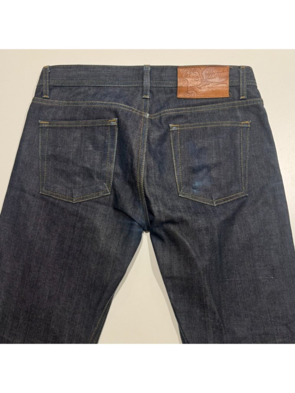 Naked & Famous Super Guy Selvedge Slim Straight Jeans 34x34 *Read Description* - Picture 5 of 10